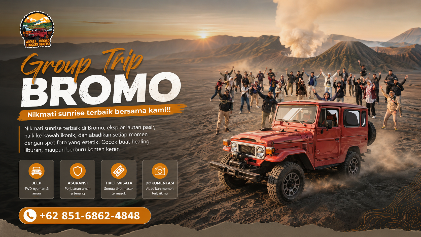 Bromo Group Trip